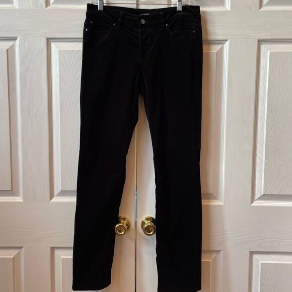 Ann Taylor Denim - ANN TAYLOR SIGNATURE BLACK PINWALE CORDUROY JEANS SIZE 6 EUC